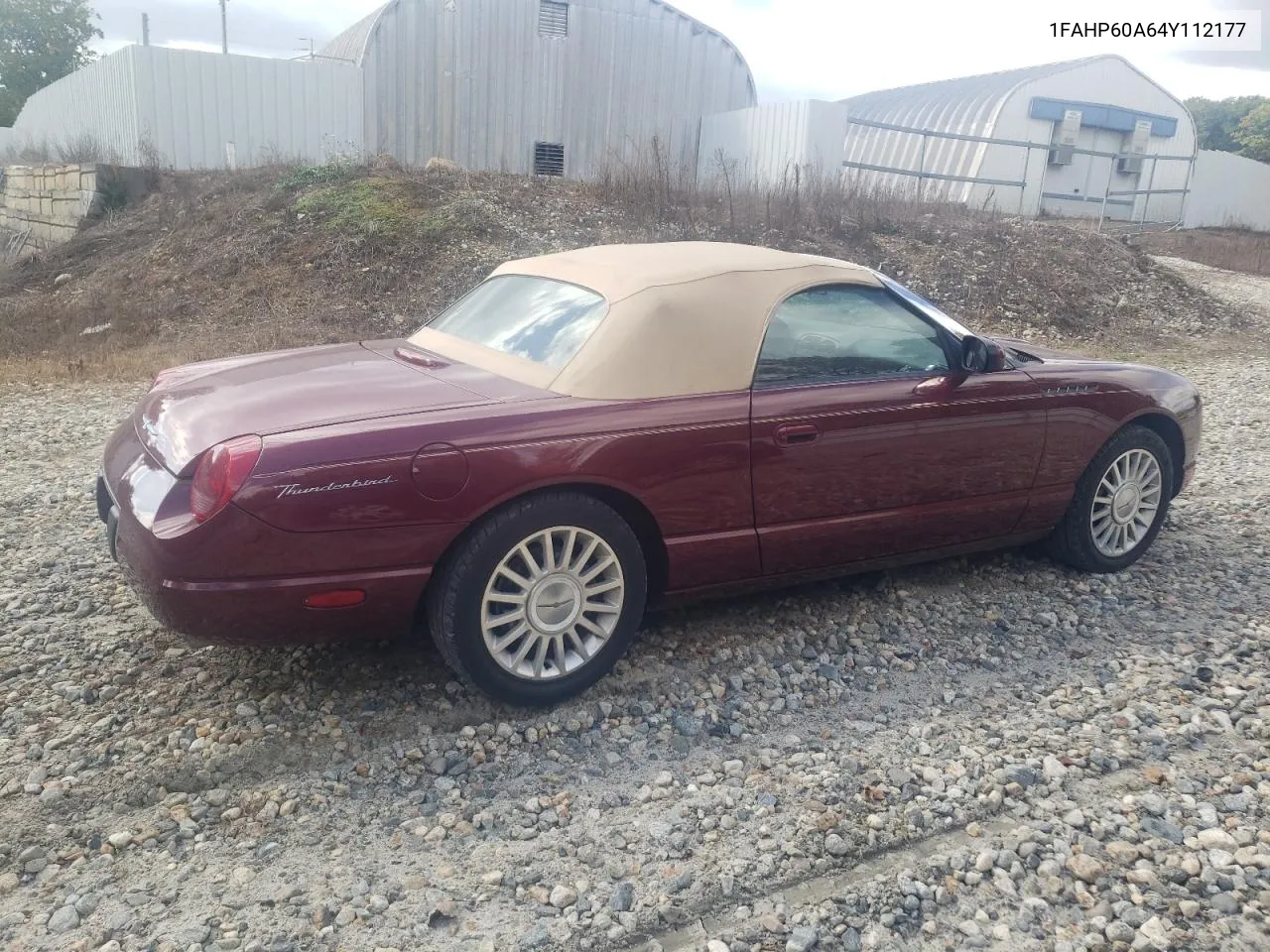 2004 Ford Thunderbird VIN: 1FAHP60A64Y112177 Lot: 73493644