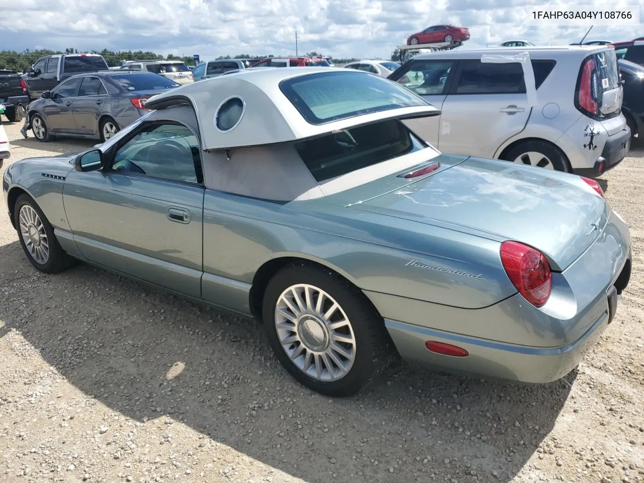 2004 Ford Thunderbird Pacific Coast VIN: 1FAHP63A04Y108766 Lot: 74766964