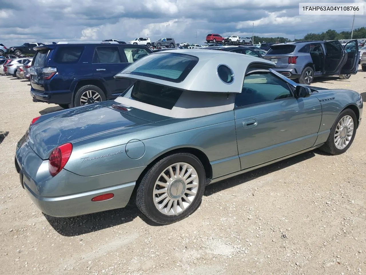 2004 Ford Thunderbird Pacific Coast VIN: 1FAHP63A04Y108766 Lot: 74766964