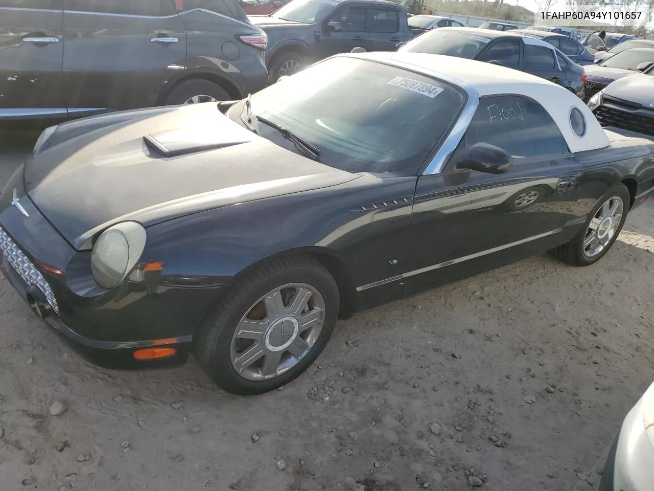 2004 Ford Thunderbird VIN: 1FAHP60A94Y101657 Lot: 75087894