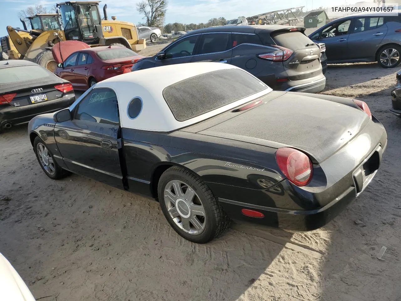 2004 Ford Thunderbird VIN: 1FAHP60A94Y101657 Lot: 75087894