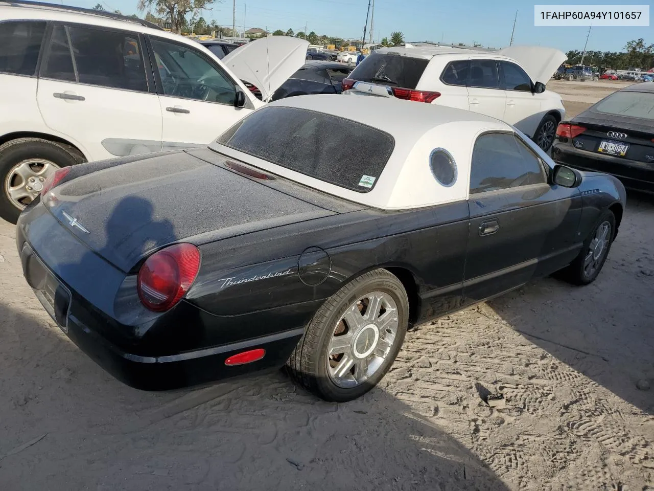 2004 Ford Thunderbird VIN: 1FAHP60A94Y101657 Lot: 75087894