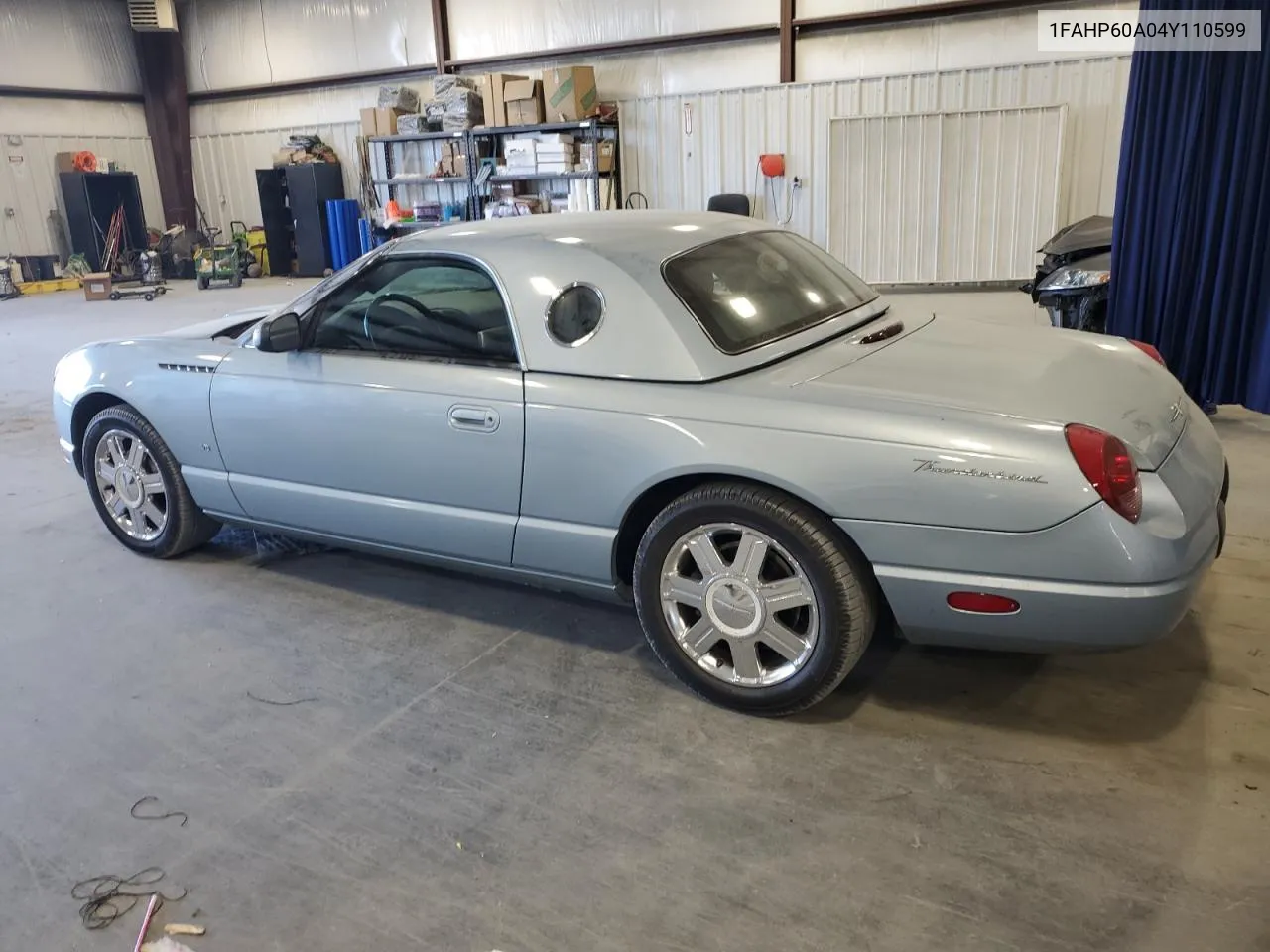 2004 Ford Thunderbird VIN: 1FAHP60A04Y110599 Lot: 76290064