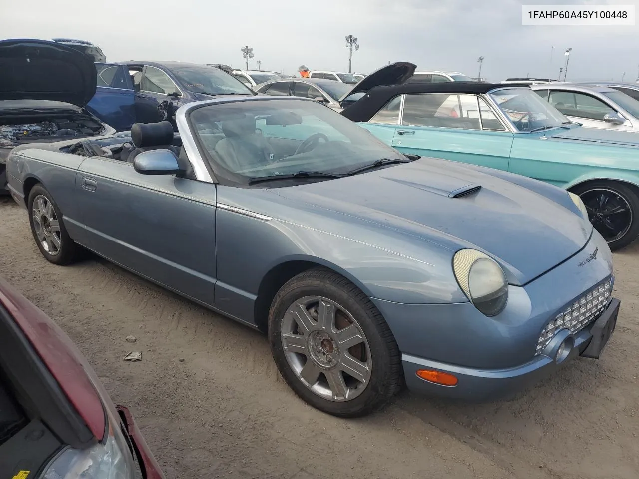 2005 Ford Thunderbird VIN: 1FAHP60A45Y100448 Lot: 74750734