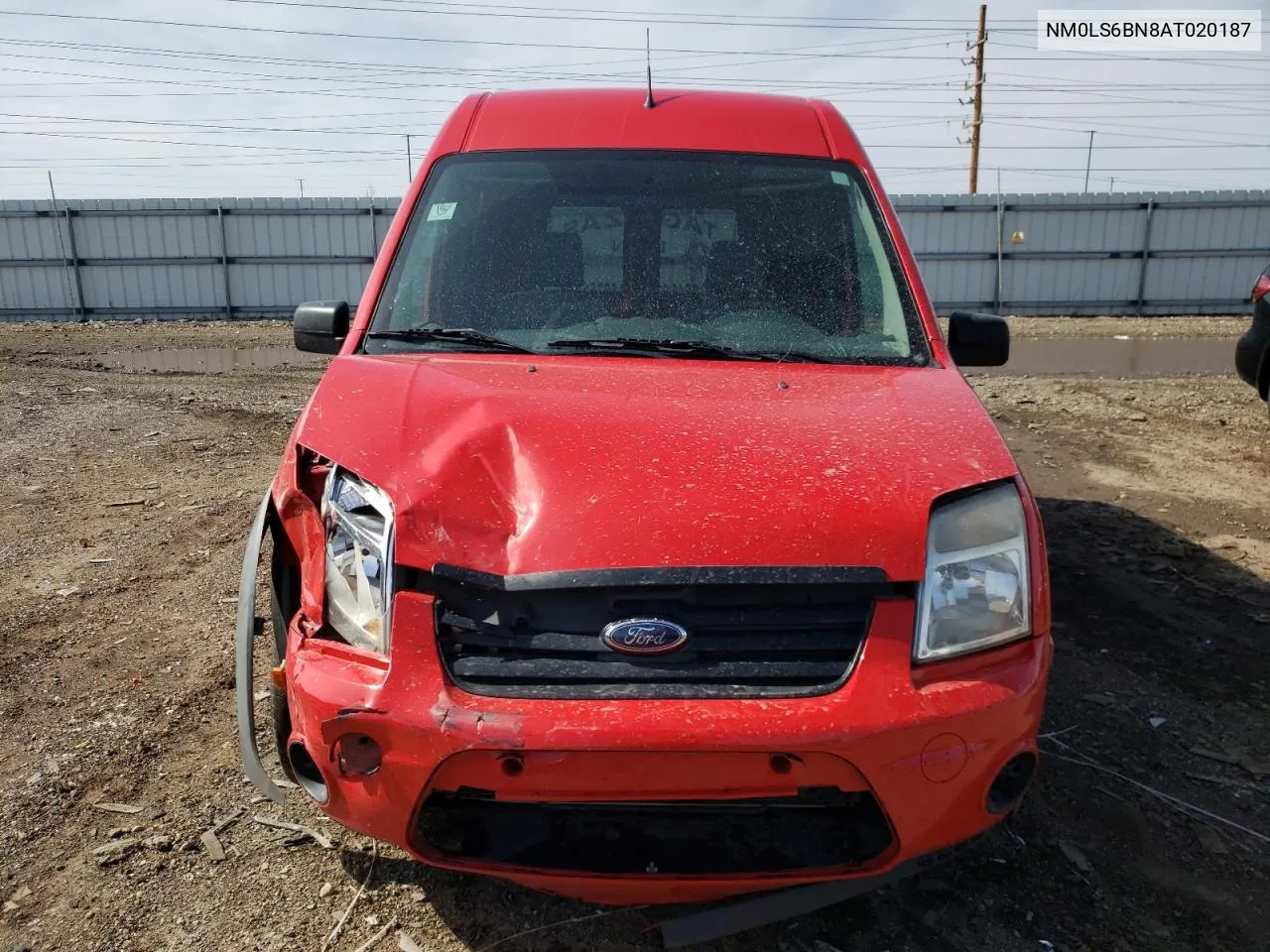 2010 Ford Transit Connect Xlt VIN: NM0LS6BN8AT020187 Lot: 46571524