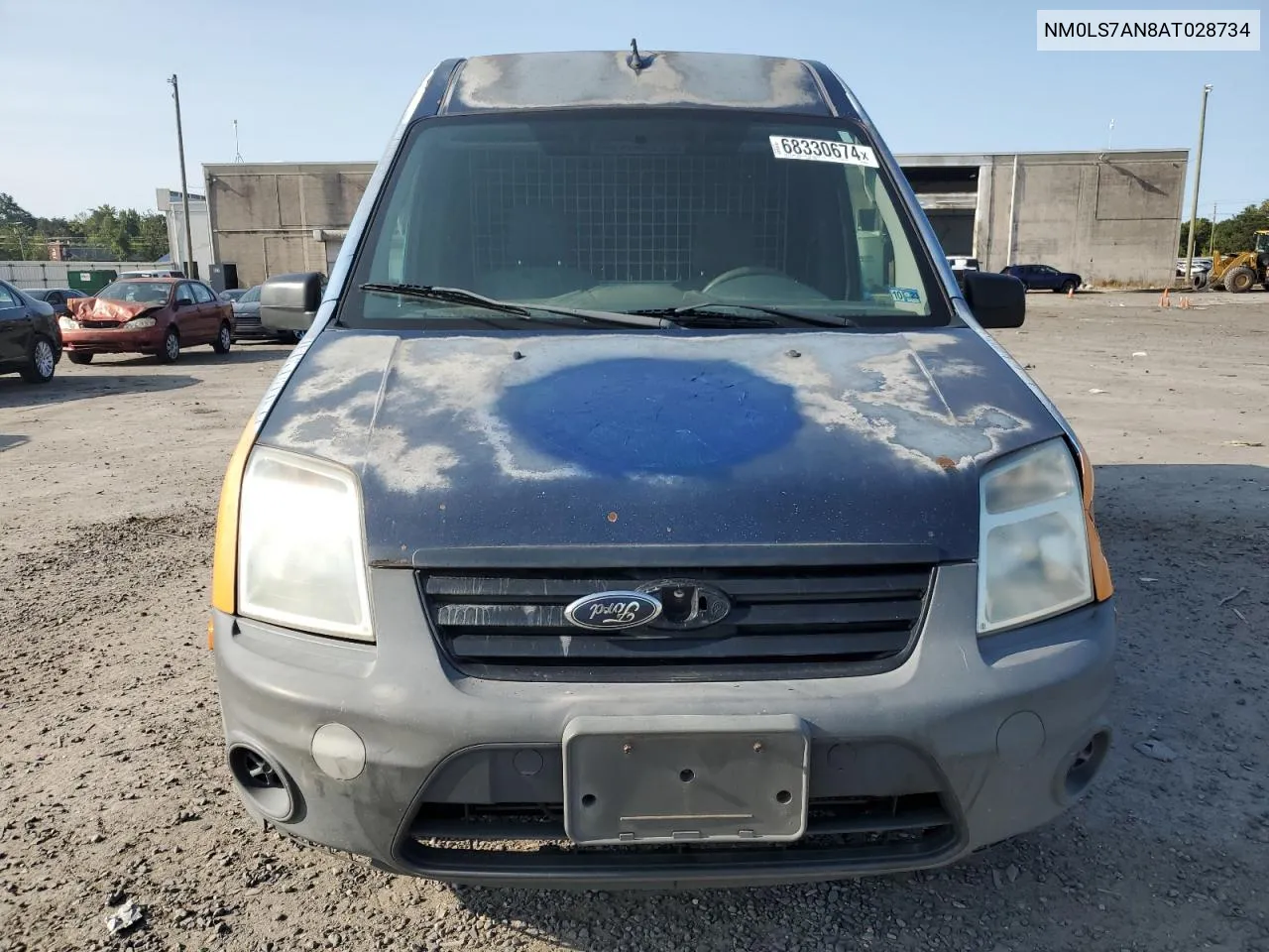 2010 Ford Transit Connect Xl VIN: NM0LS7AN8AT028734 Lot: 68330674