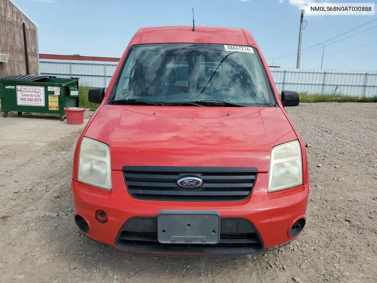 2010 Ford Transit Connect Xlt VIN: NM0LS6BN0AT030888 Lot: 68847214