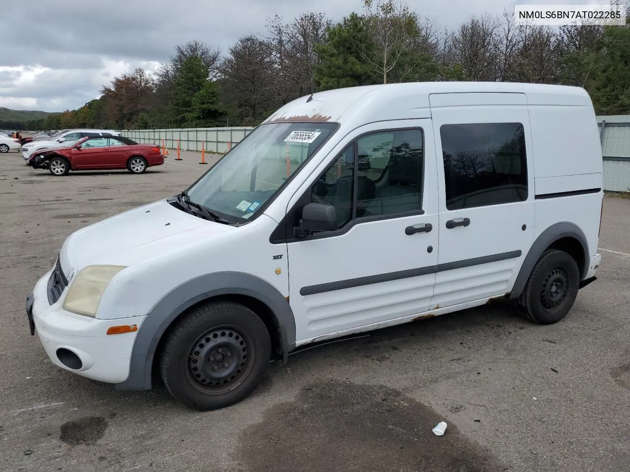 2010 Ford Transit Connect Xlt VIN: NM0LS6BN7AT022285 Lot: 70656554