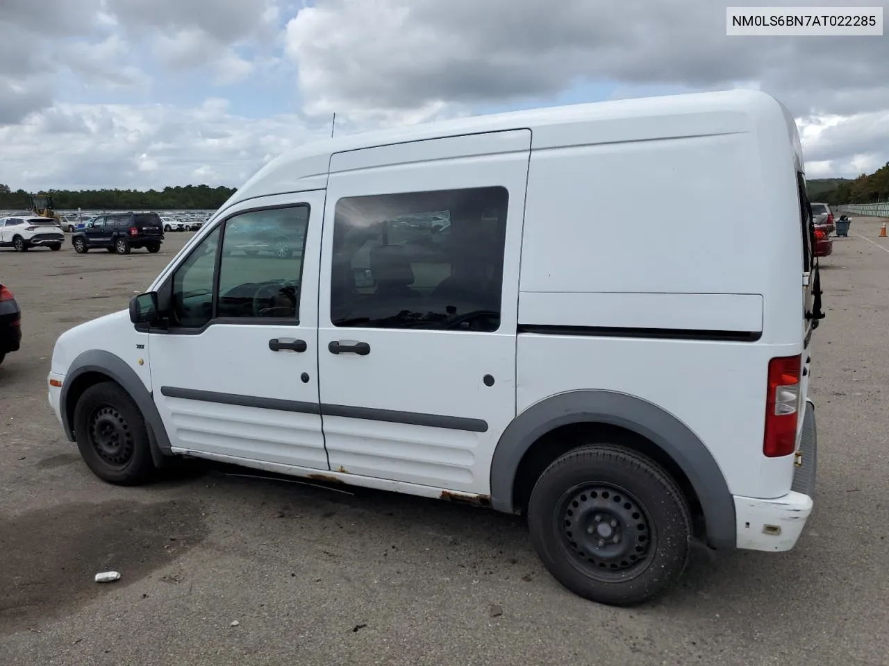 2010 Ford Transit Connect Xlt VIN: NM0LS6BN7AT022285 Lot: 70656554