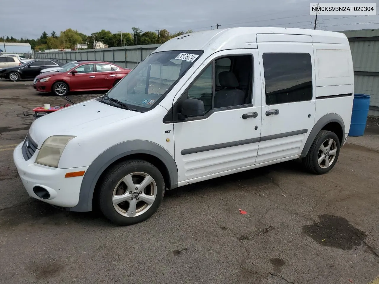 2010 Ford Transit Connect Xlt VIN: NM0KS9BN2AT029304 Lot: 72856084