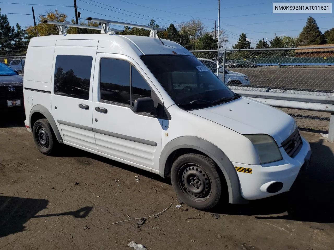 2010 Ford Transit Connect Xlt VIN: NM0KS9BN1AT011621 Lot: 74927534