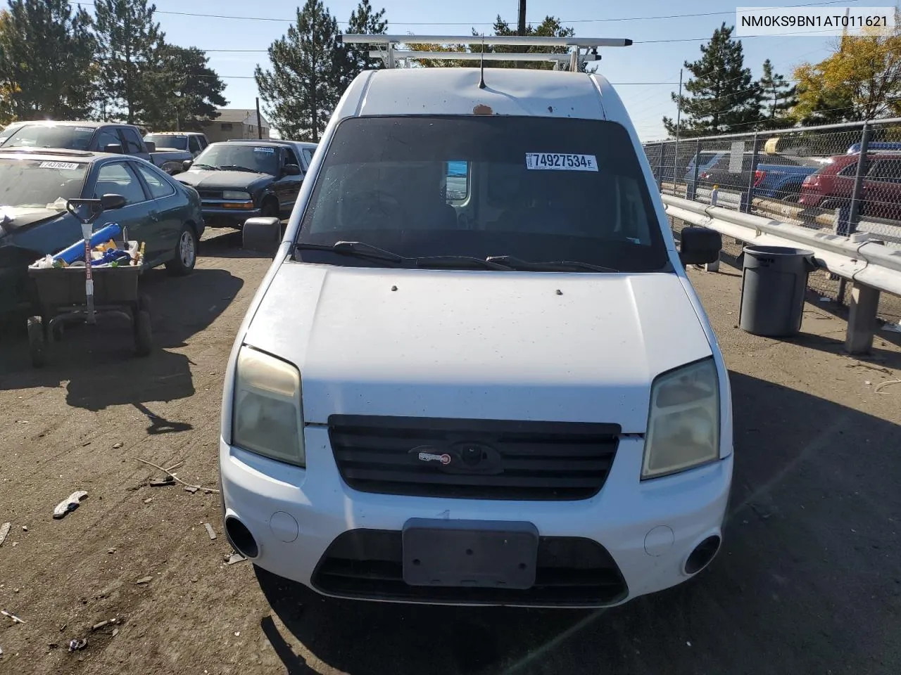 2010 Ford Transit Connect Xlt VIN: NM0KS9BN1AT011621 Lot: 74927534