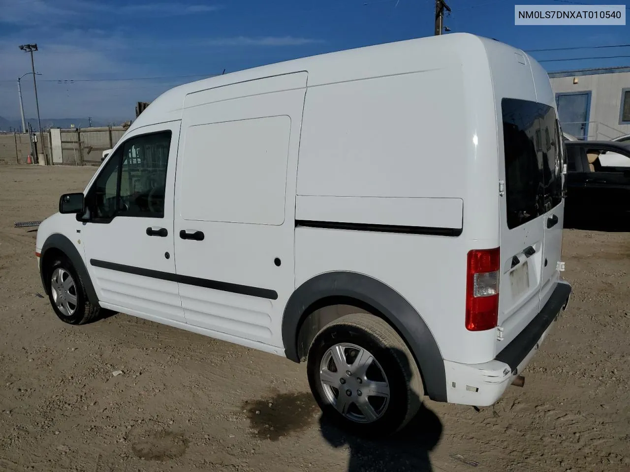 2010 Ford Transit Connect Xlt VIN: NM0LS7DNXAT010540 Lot: 75488924