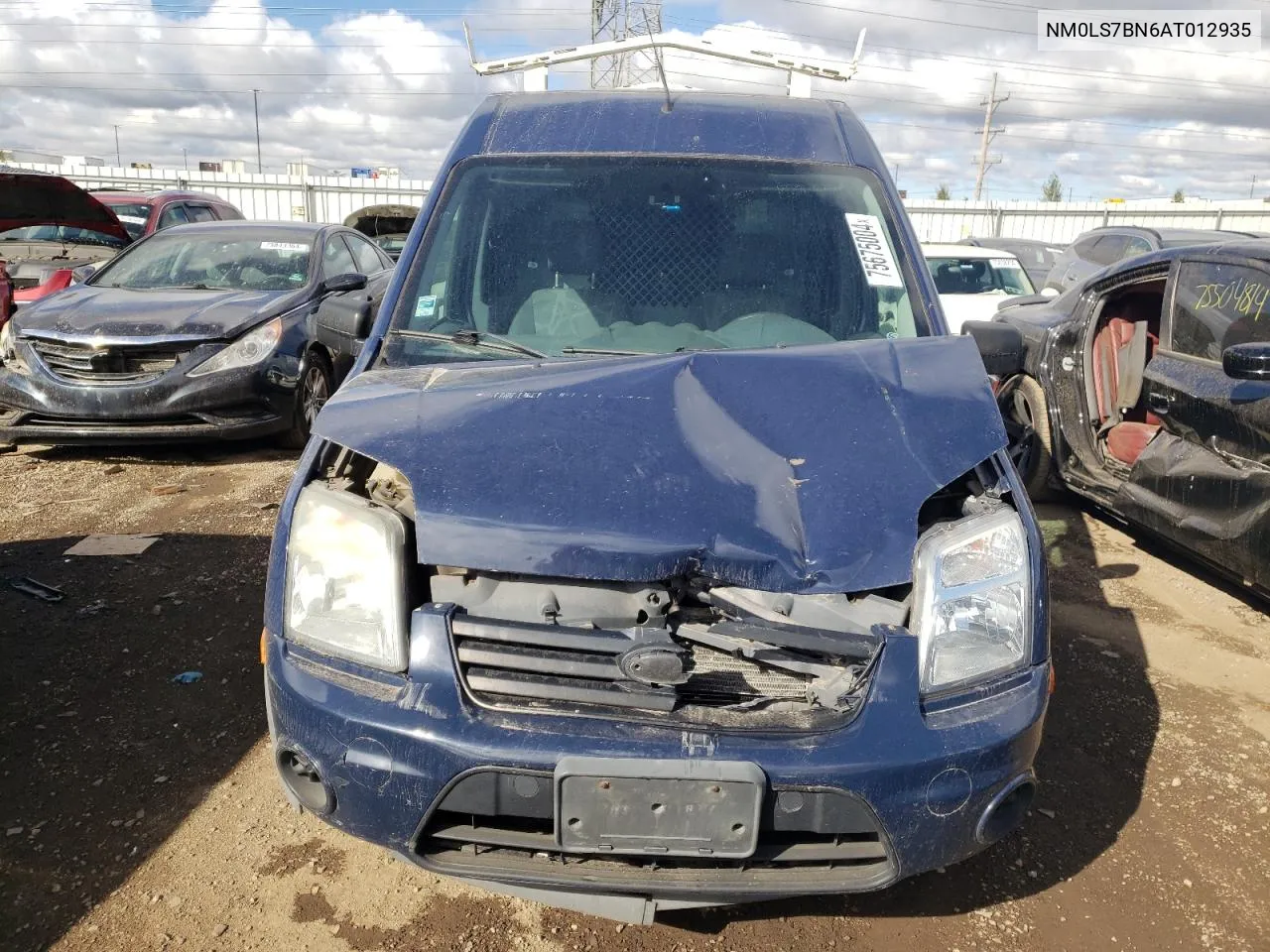 2010 Ford Transit Connect Xlt VIN: NM0LS7BN6AT012935 Lot: 75675004