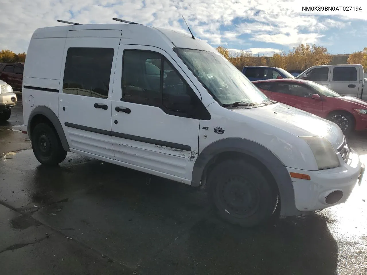 2010 Ford Transit Connect Xlt VIN: NM0KS9BN0AT027194 Lot: 77012654