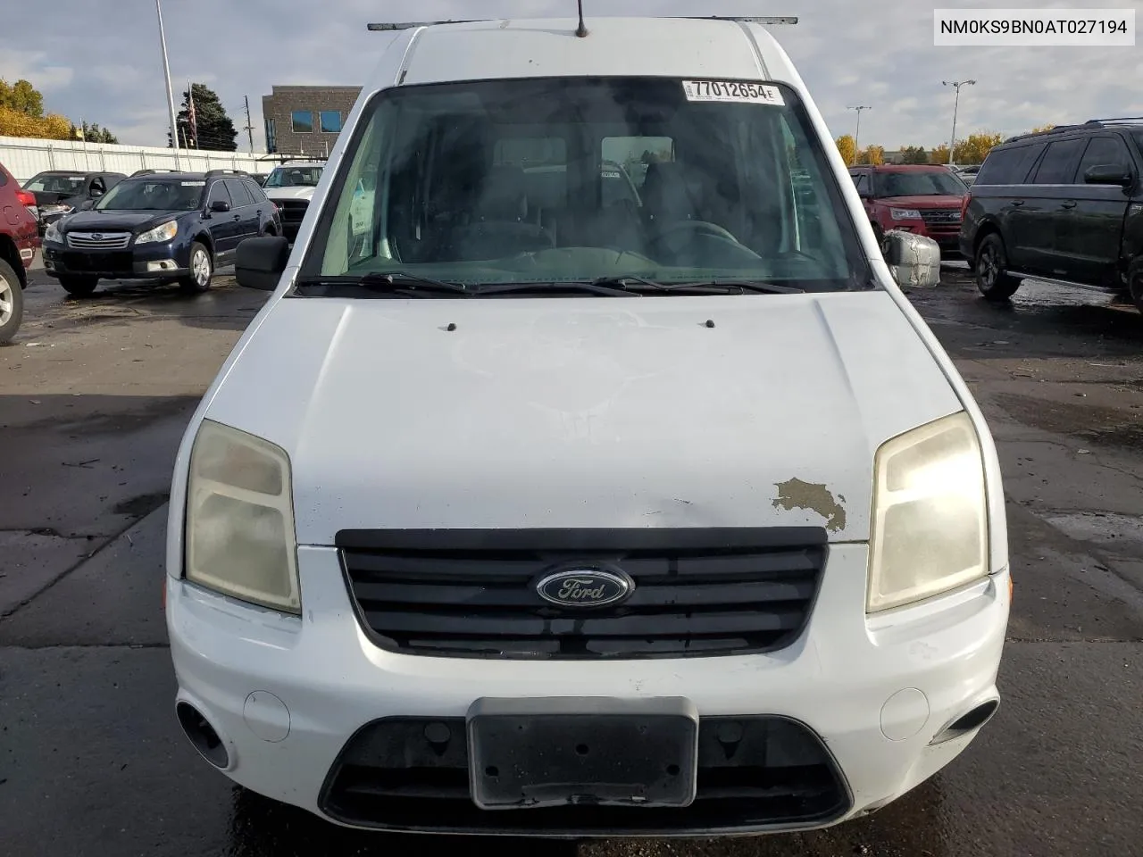 2010 Ford Transit Connect Xlt VIN: NM0KS9BN0AT027194 Lot: 77012654