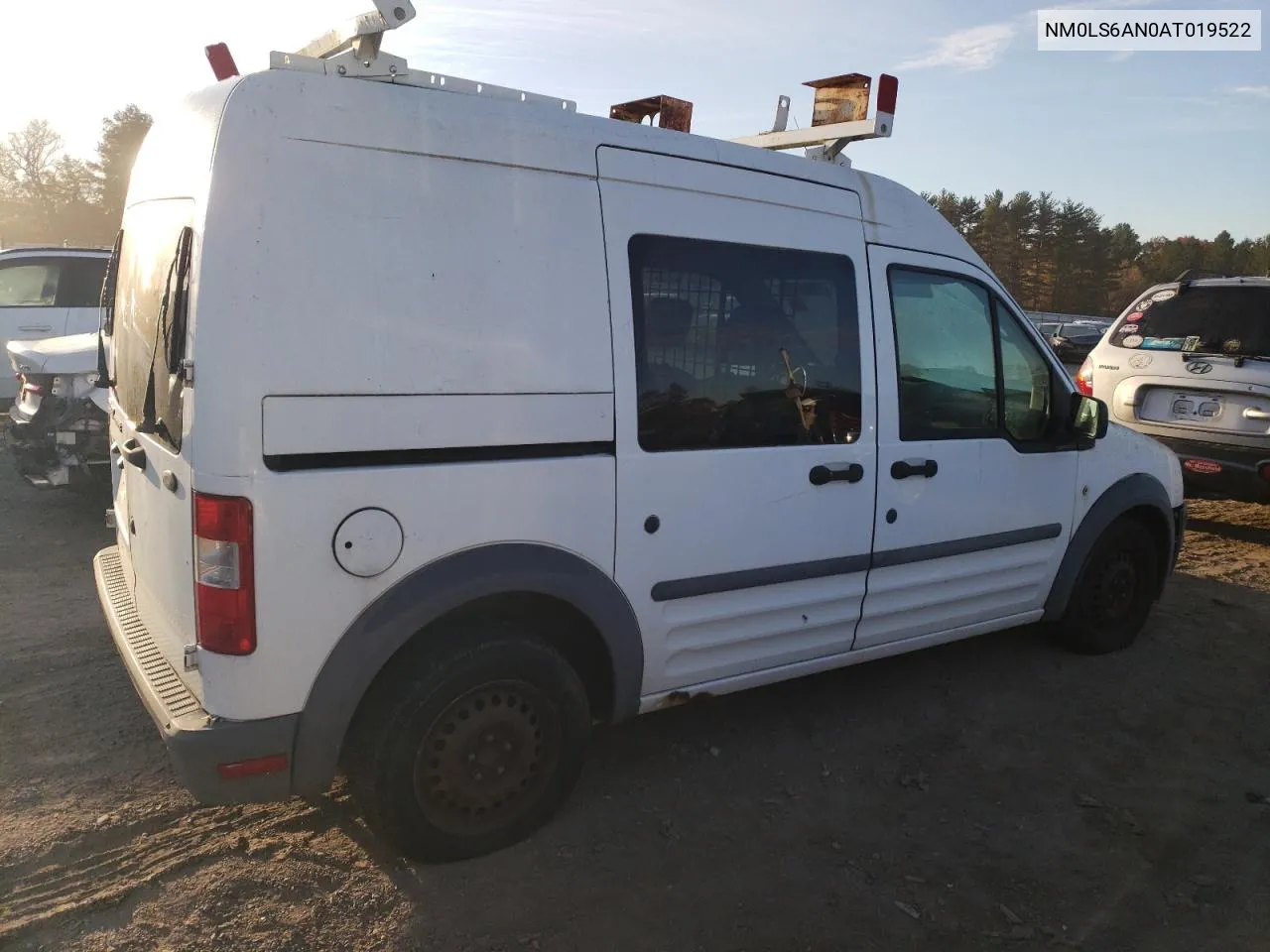 2010 Ford Transit Connect Xl VIN: NM0LS6AN0AT019522 Lot: 77184674