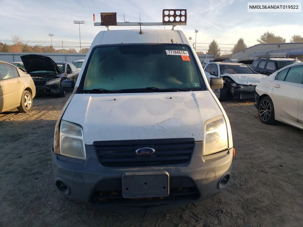 2010 Ford Transit Connect Xl VIN: NM0LS6AN0AT019522 Lot: 77184674