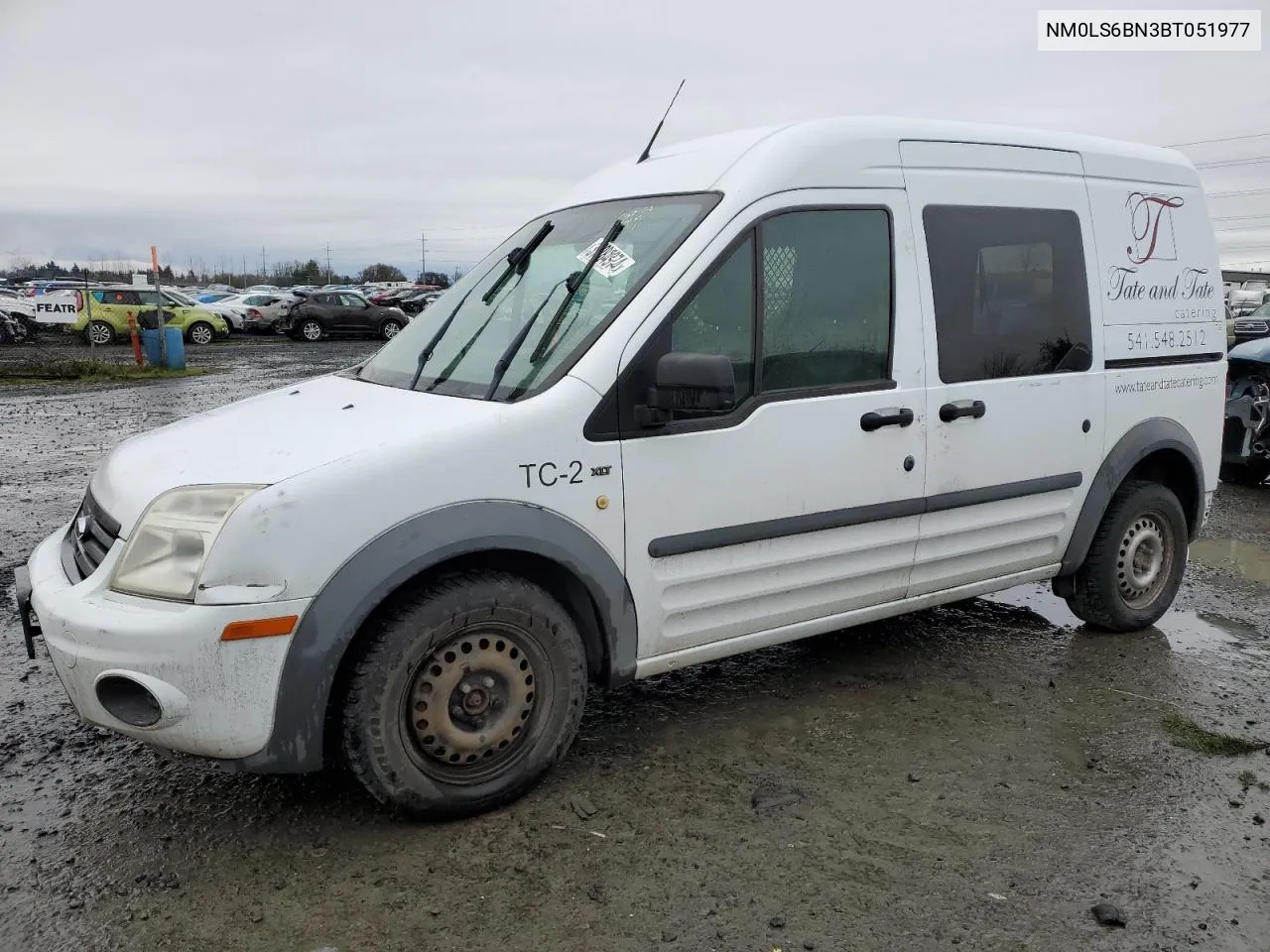 2011 Ford Transit Connect Xlt VIN: NM0LS6BN3BT051977 Lot: 37284974