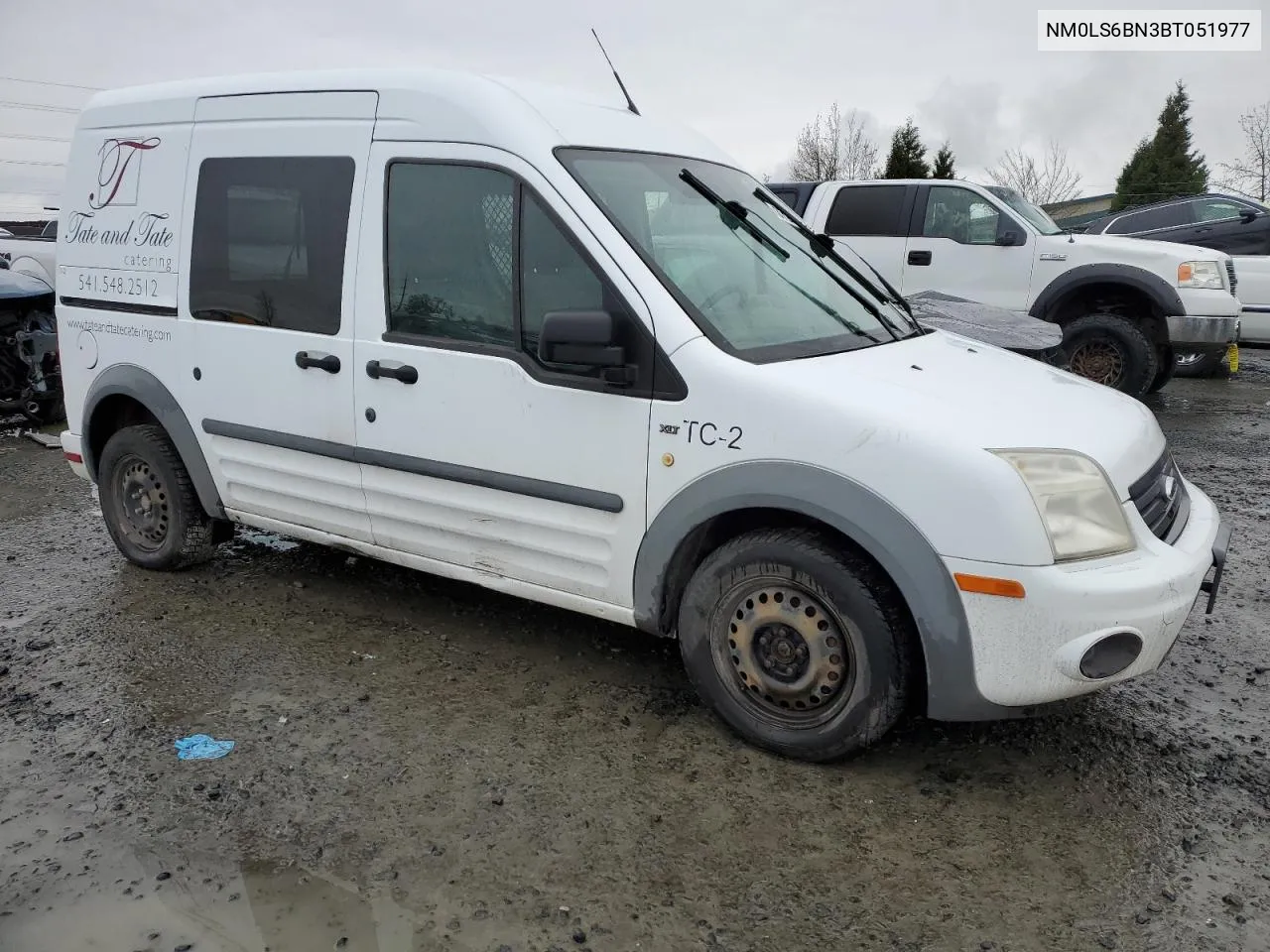 2011 Ford Transit Connect Xlt VIN: NM0LS6BN3BT051977 Lot: 37284974