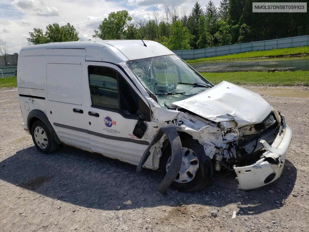 2011 Ford Transit Connect Xlt VIN: NM0LS7DN5BT059923 Lot: 56228314