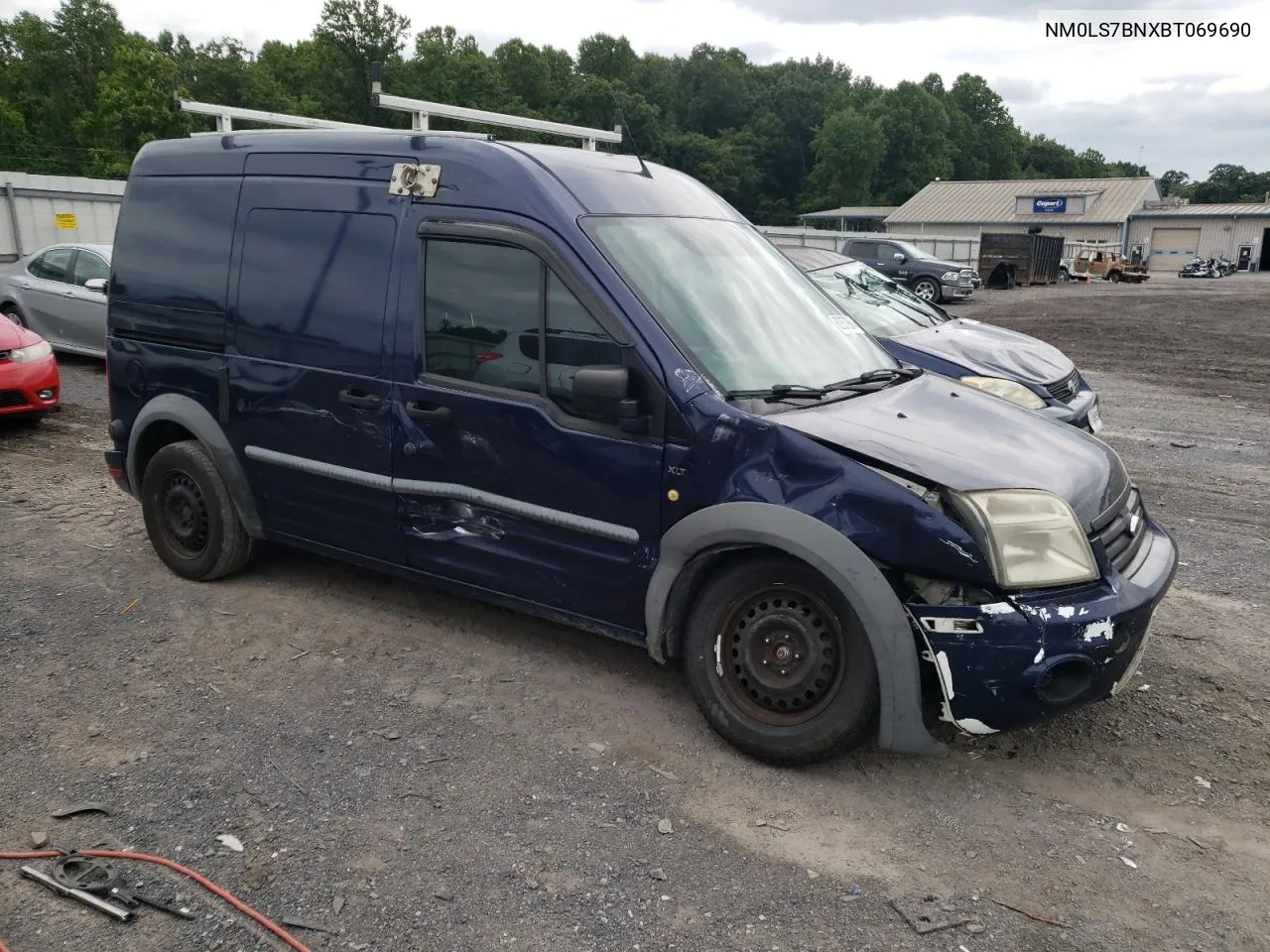 2011 Ford Transit Connect Xlt VIN: NM0LS7BNXBT069690 Lot: 62679964