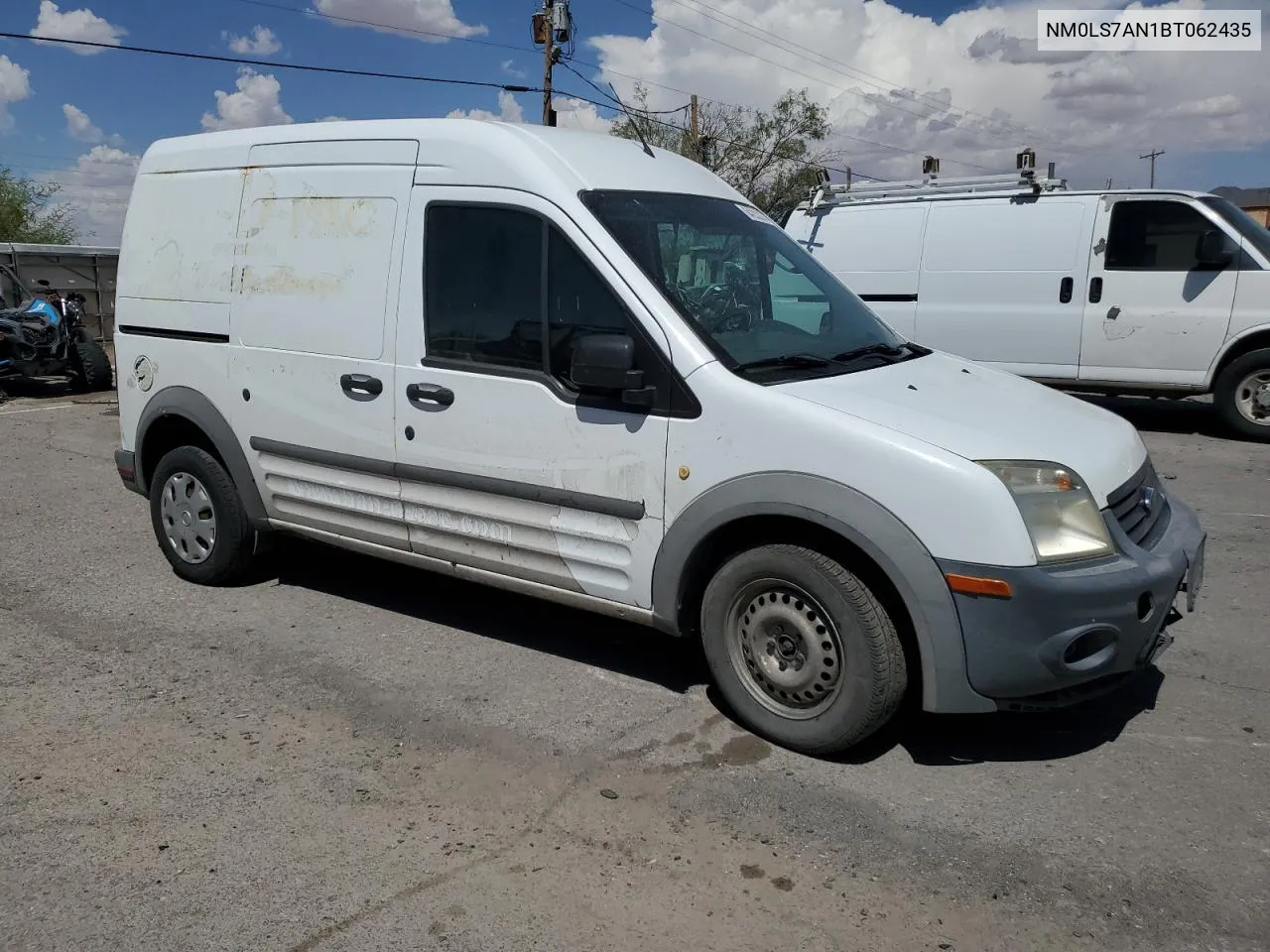 2011 Ford Transit Connect Xl VIN: NM0LS7AN1BT062435 Lot: 64233374