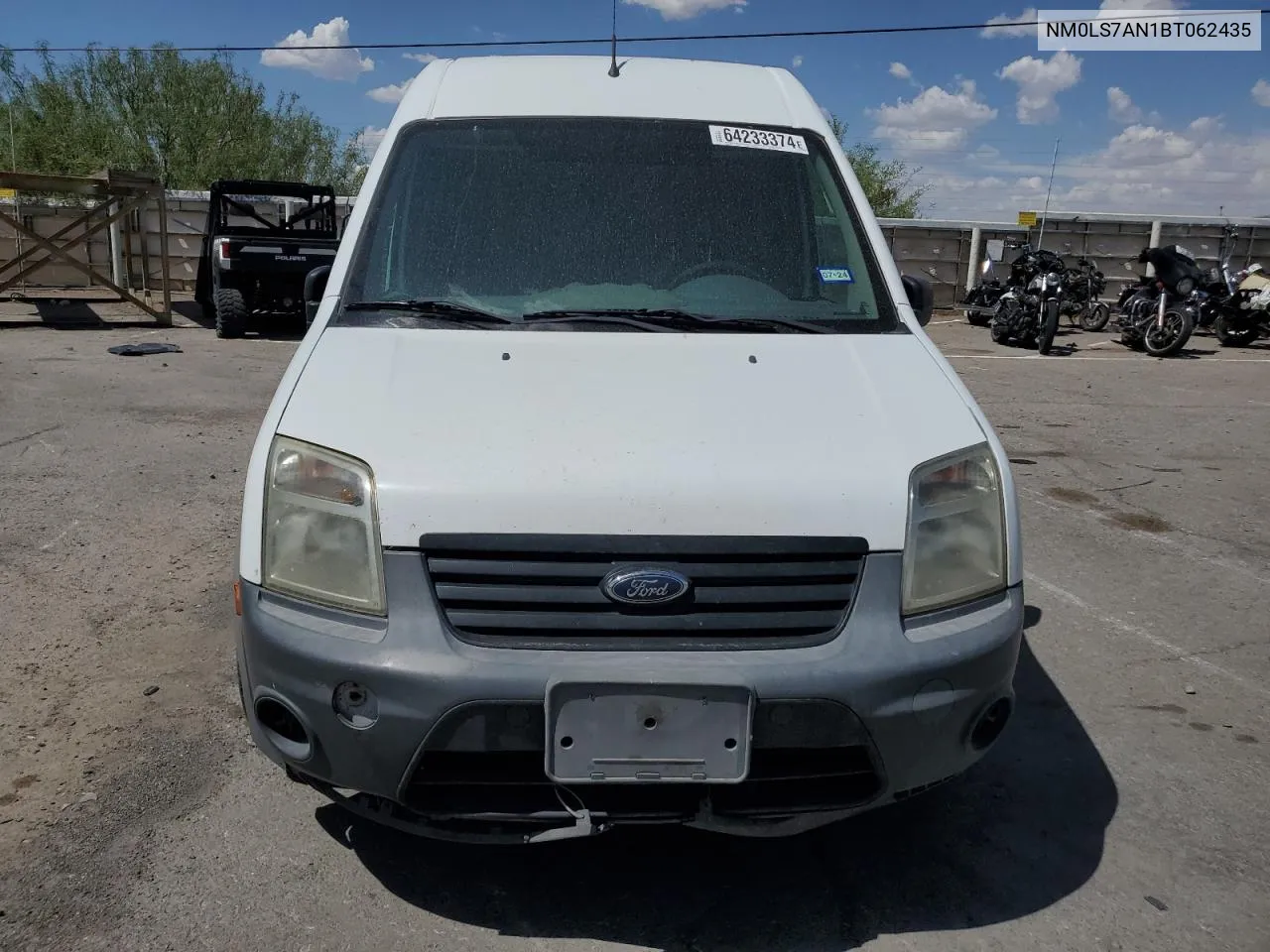 2011 Ford Transit Connect Xl VIN: NM0LS7AN1BT062435 Lot: 64233374