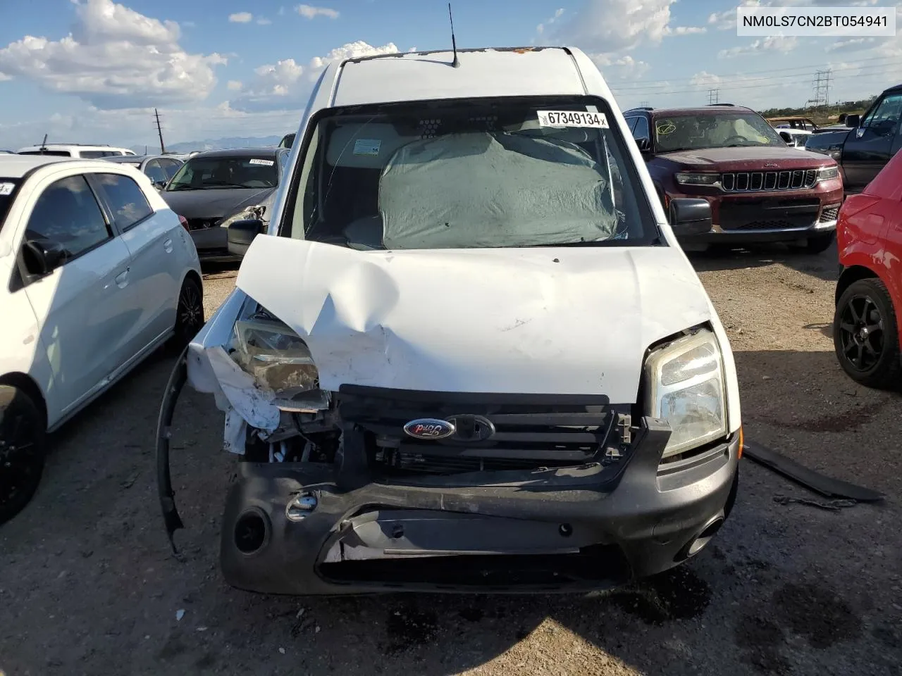 2011 Ford Transit Connect Xl VIN: NM0LS7CN2BT054941 Lot: 67349134