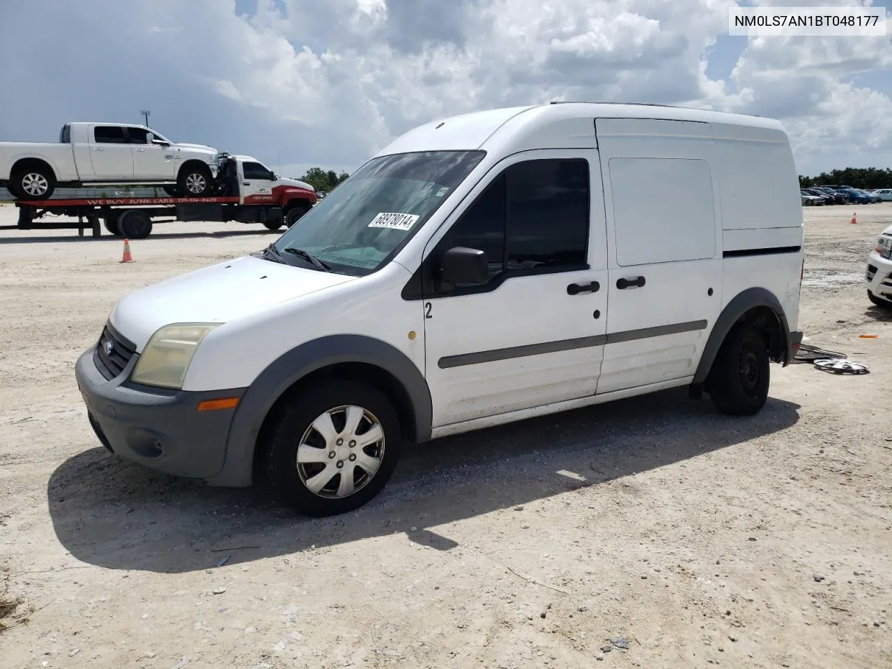 2011 Ford Transit Connect Xl VIN: NM0LS7AN1BT048177 Lot: 68978014