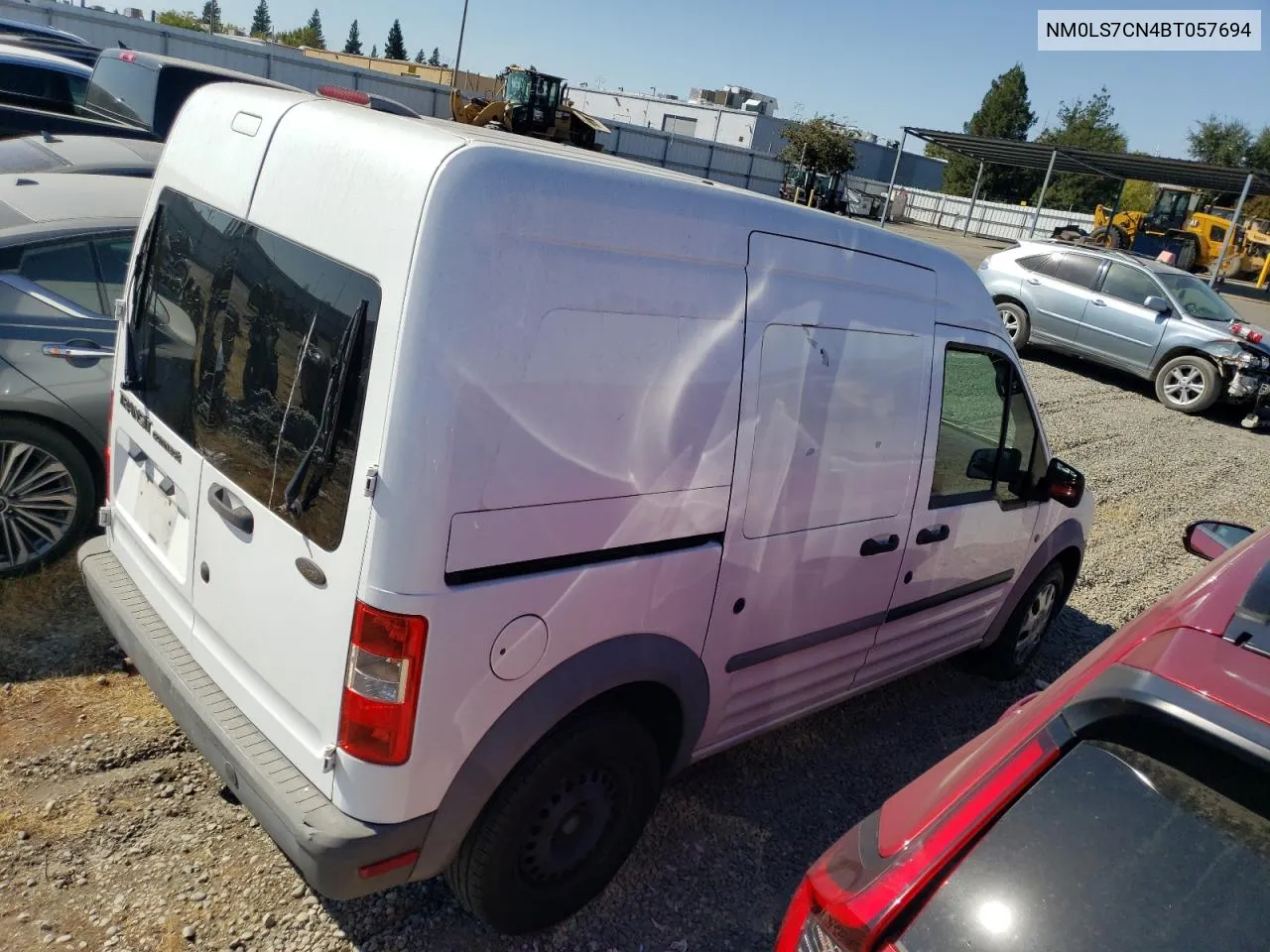 2011 Ford Transit Connect Xl VIN: NM0LS7CN4BT057694 Lot: 69118794