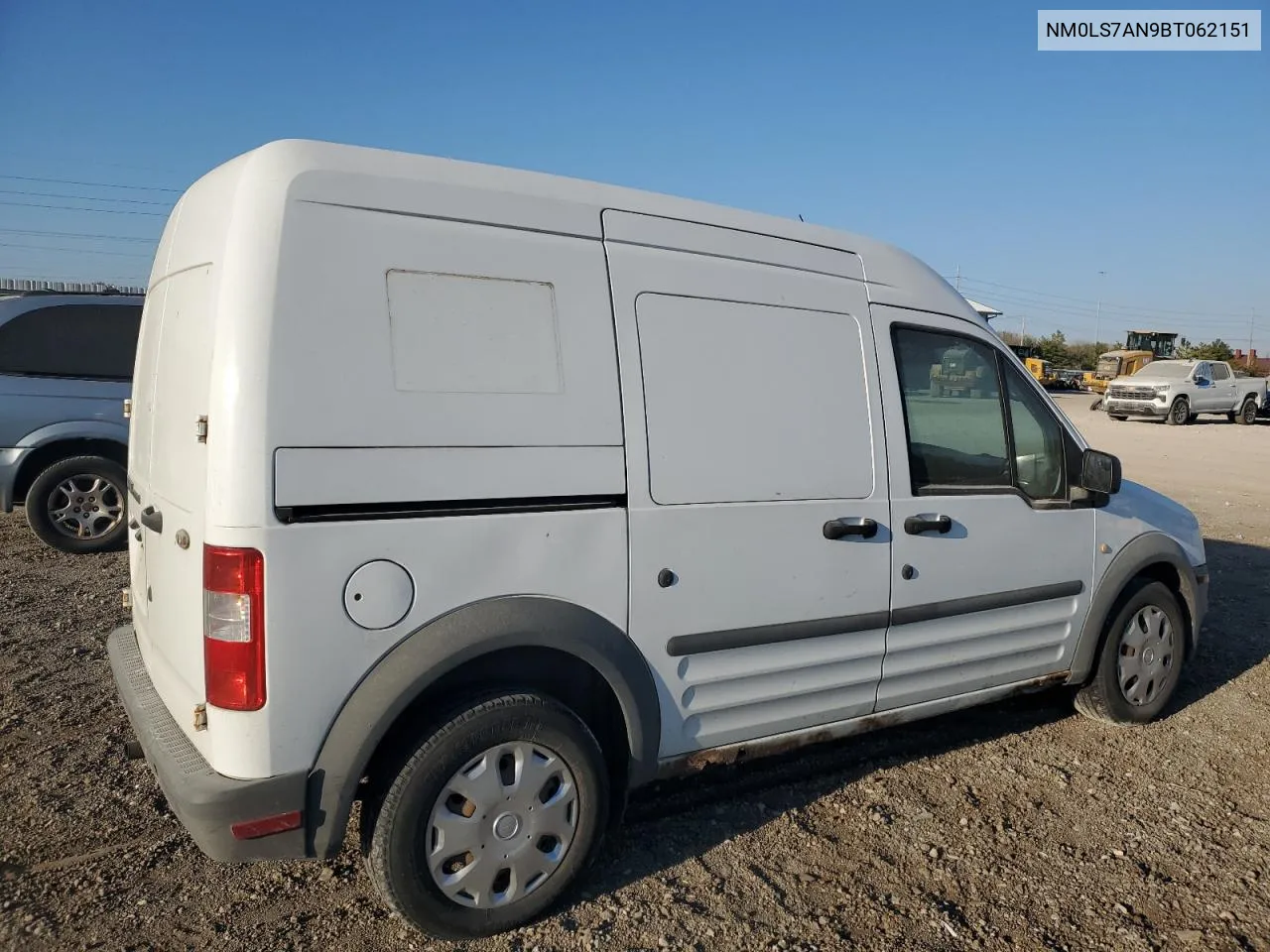 2011 Ford Transit Connect Xl VIN: NM0LS7AN9BT062151 Lot: 76565854