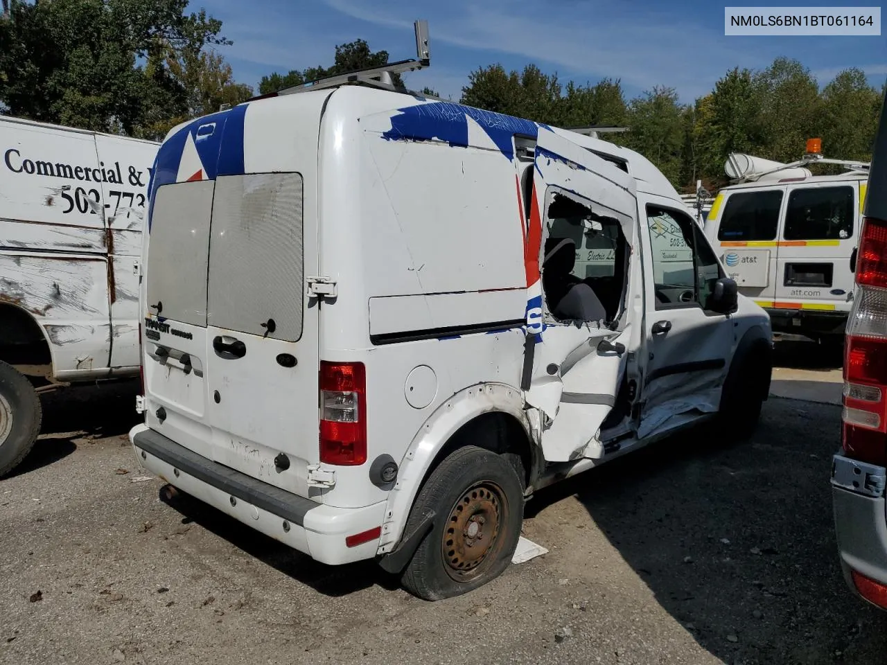 2011 Ford Transit Connect Xlt VIN: NM0LS6BN1BT061164 Lot: 76888574