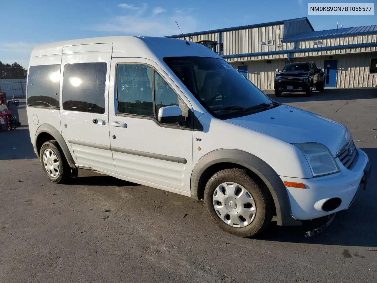 2011 Ford Transit Connect Xlt Premium VIN: NM0KS9CN7BT056577 Lot: 76894224