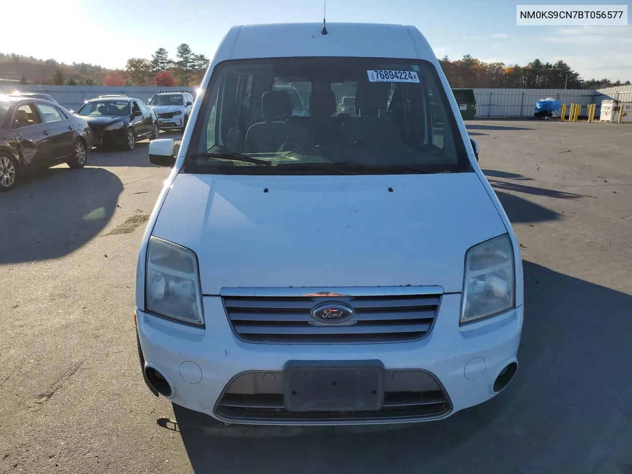 2011 Ford Transit Connect Xlt Premium VIN: NM0KS9CN7BT056577 Lot: 76894224