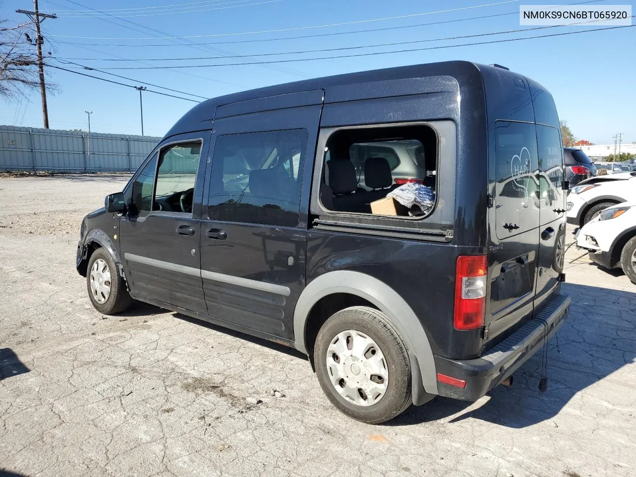 2011 Ford Transit Connect Xlt Premium VIN: NM0KS9CN6BT065920 Lot: 77124724