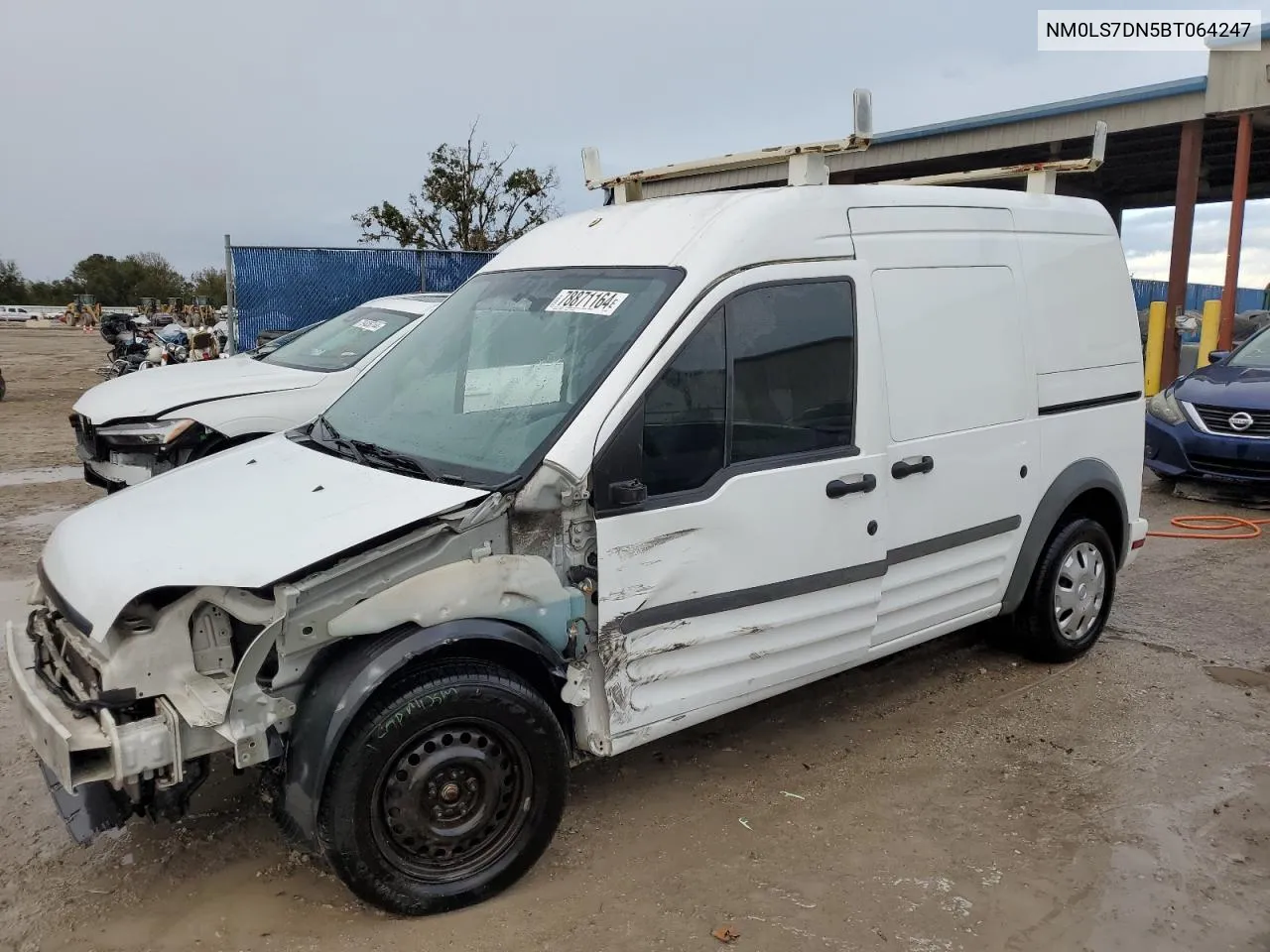 2011 Ford Transit Connect Xlt VIN: NM0LS7DN5BT064247 Lot: 78871164