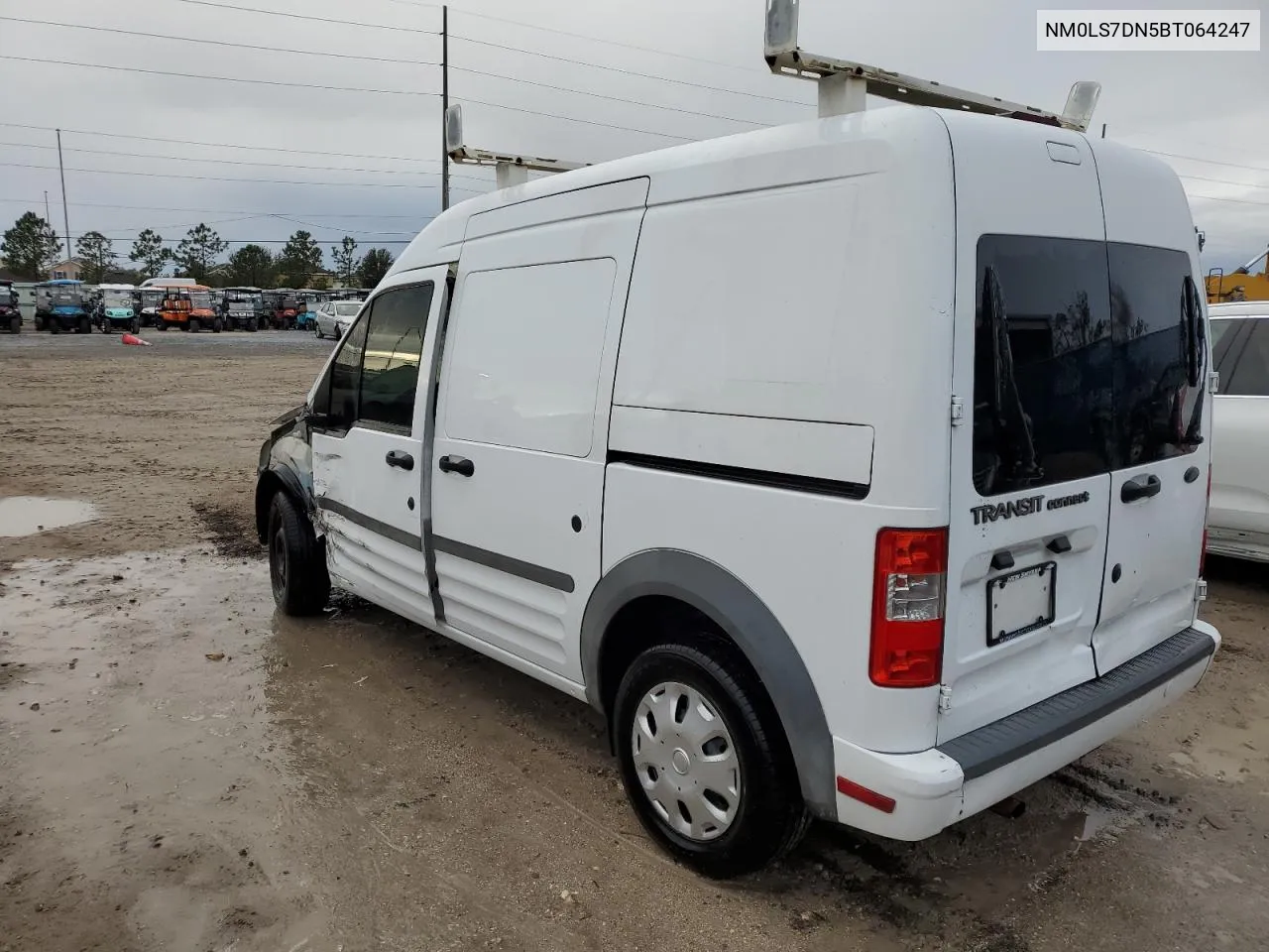 2011 Ford Transit Connect Xlt VIN: NM0LS7DN5BT064247 Lot: 78871164