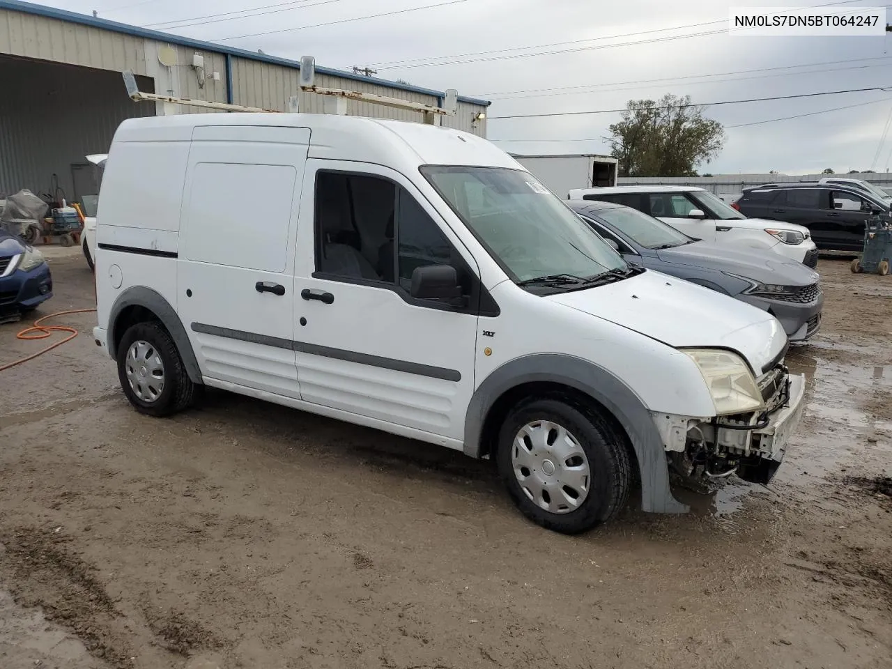 2011 Ford Transit Connect Xlt VIN: NM0LS7DN5BT064247 Lot: 78871164