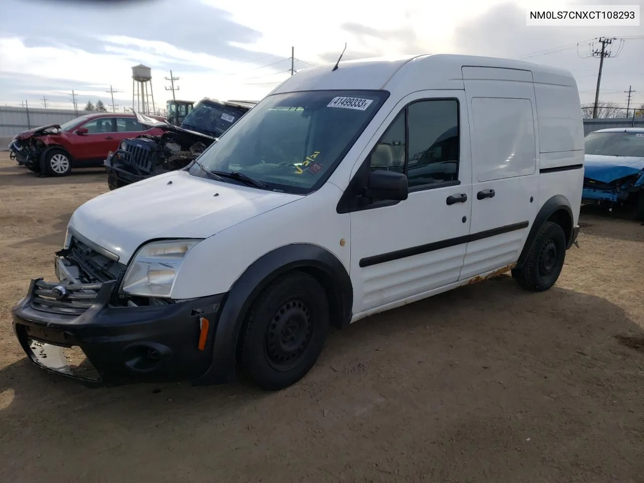 2012 Ford Transit Connect Xl VIN: NM0LS7CNXCT108293 Lot: 37334374