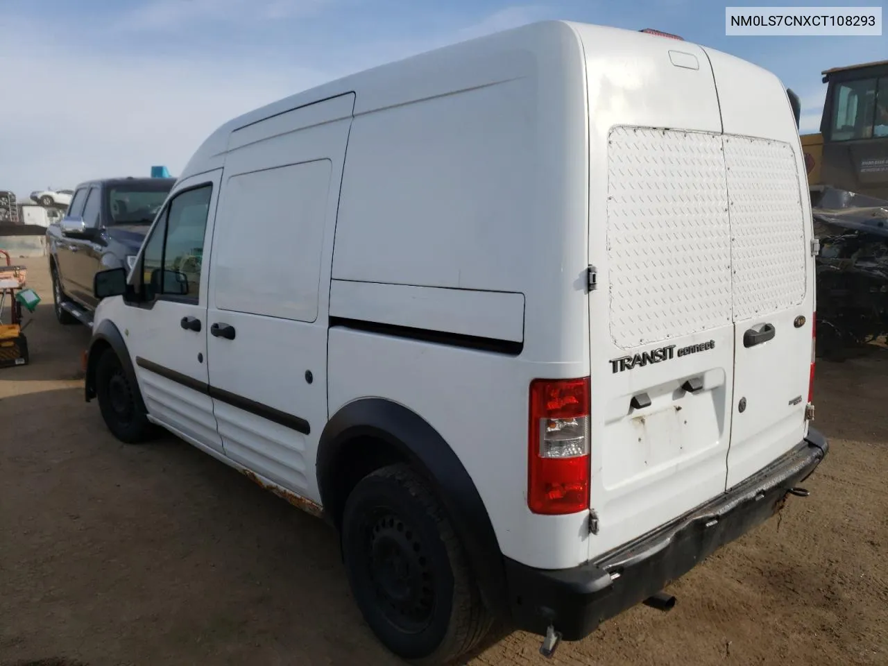 2012 Ford Transit Connect Xl VIN: NM0LS7CNXCT108293 Lot: 37334374