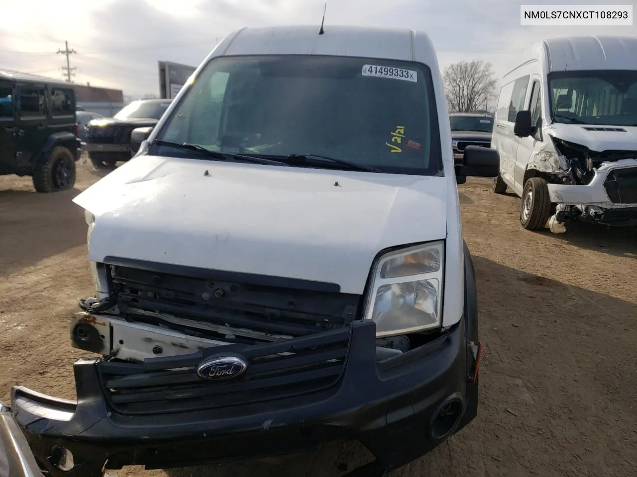 2012 Ford Transit Connect Xl VIN: NM0LS7CNXCT108293 Lot: 37334374