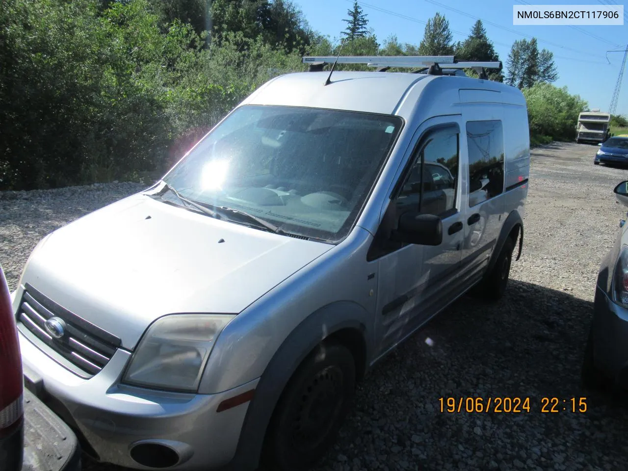 2012 Ford Transit Connect Xlt VIN: NM0LS6BN2CT117906 Lot: 57613794