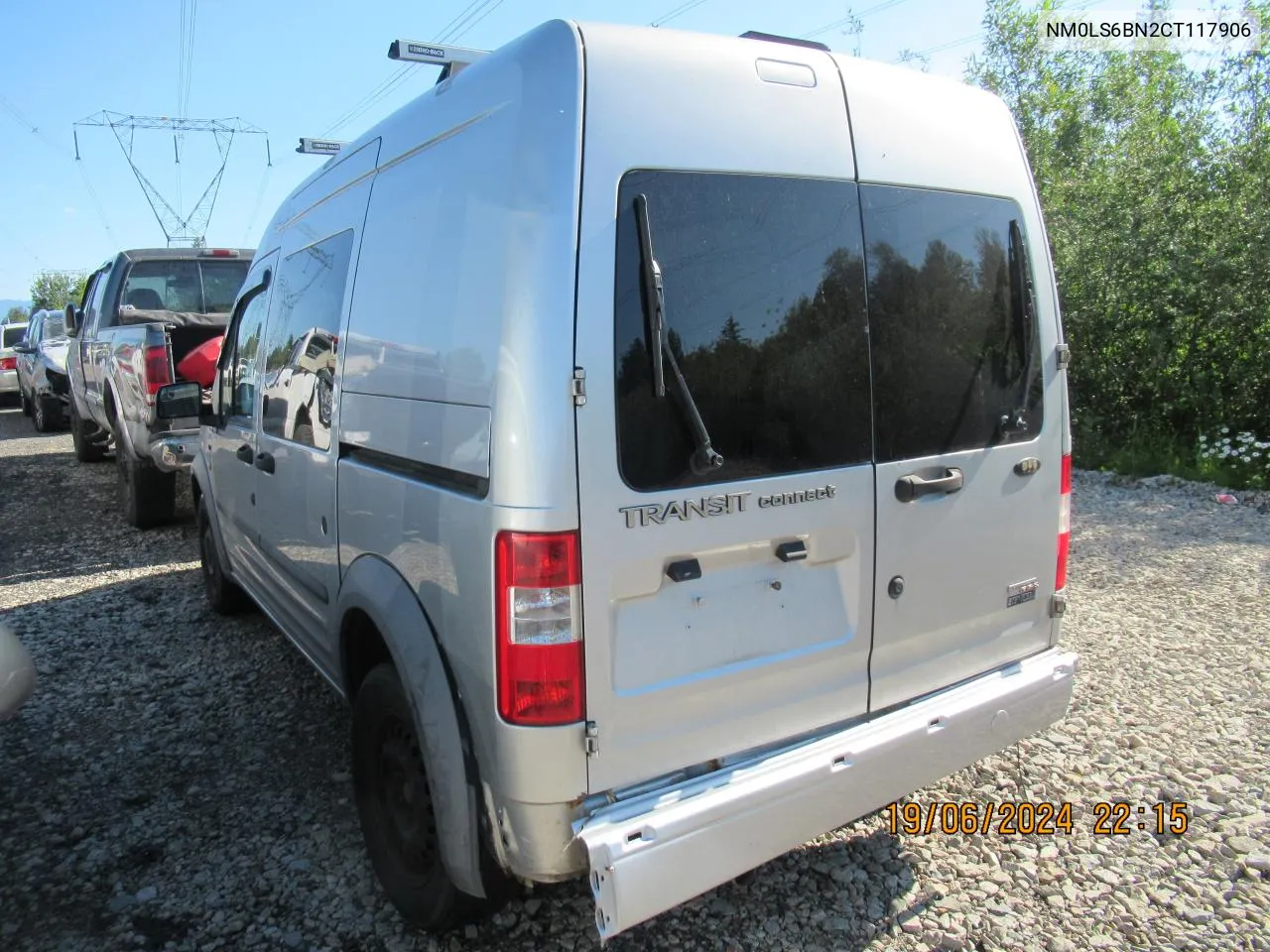 2012 Ford Transit Connect Xlt VIN: NM0LS6BN2CT117906 Lot: 57613794