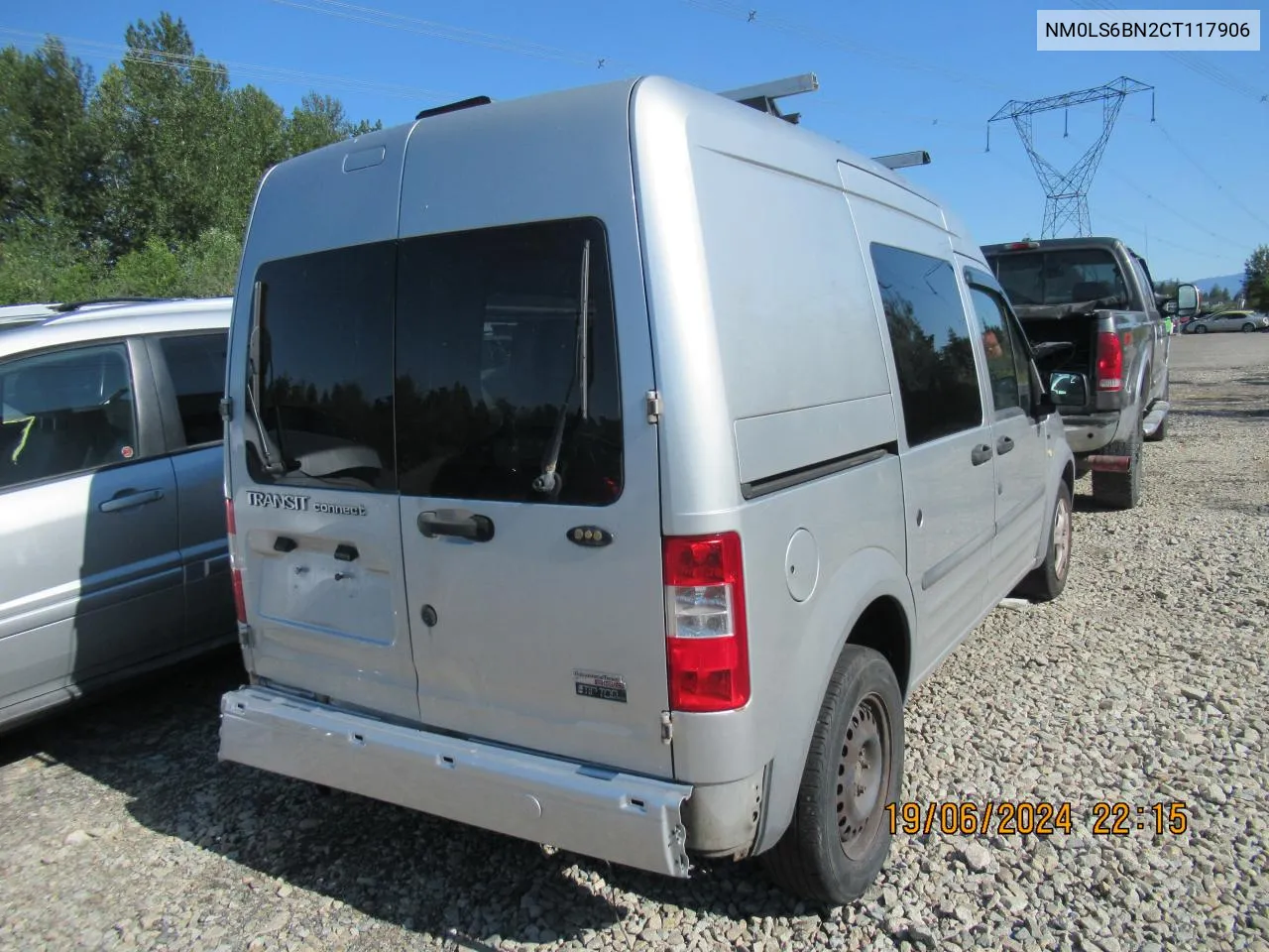 2012 Ford Transit Connect Xlt VIN: NM0LS6BN2CT117906 Lot: 57613794