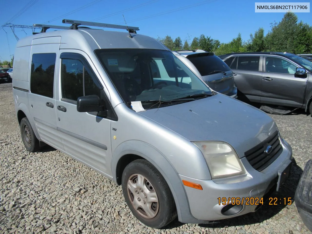 2012 Ford Transit Connect Xlt VIN: NM0LS6BN2CT117906 Lot: 57613794