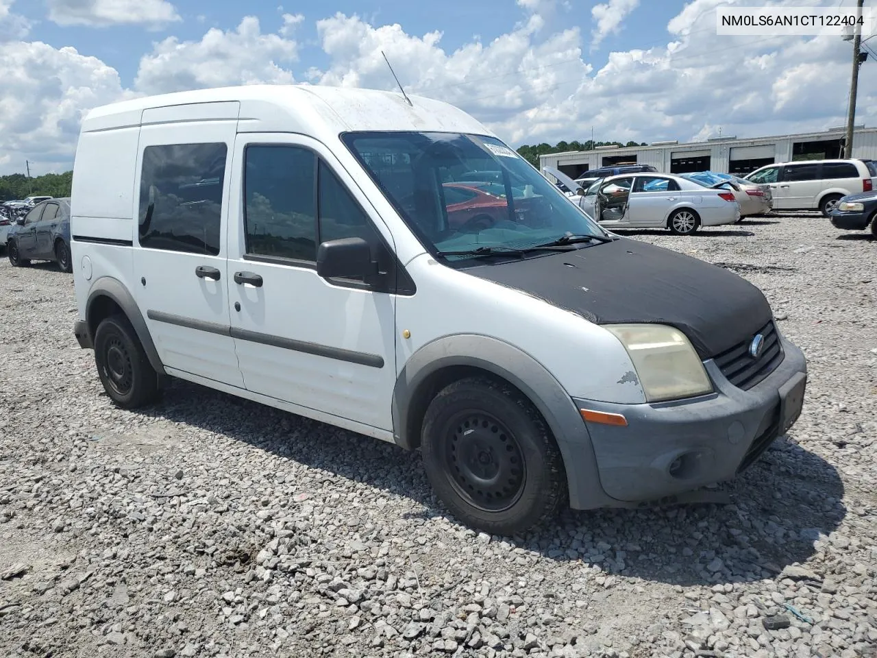 2012 Ford Transit Connect Xl VIN: NM0LS6AN1CT122404 Lot: 61028894