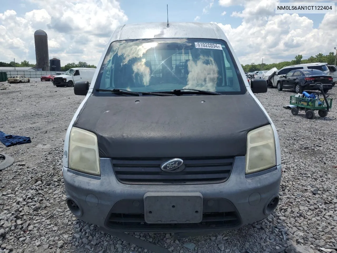 2012 Ford Transit Connect Xl VIN: NM0LS6AN1CT122404 Lot: 61028894