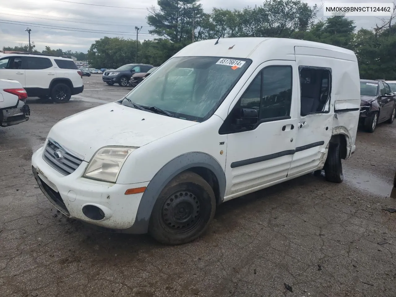 2012 Ford Transit Connect Xlt VIN: NM0KS9BN9CT124462 Lot: 65176614