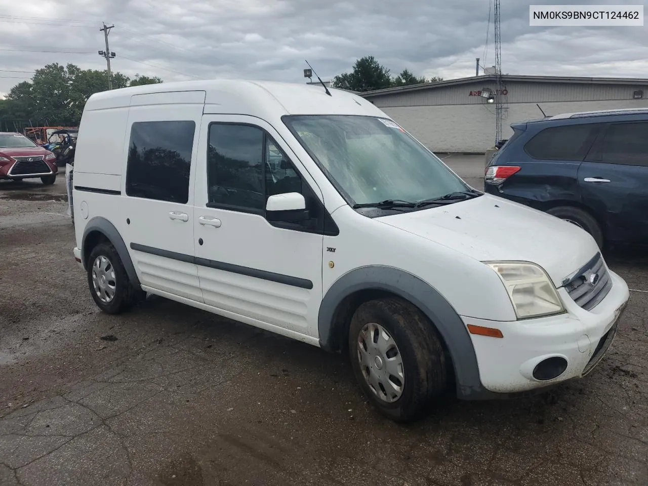 2012 Ford Transit Connect Xlt VIN: NM0KS9BN9CT124462 Lot: 65176614